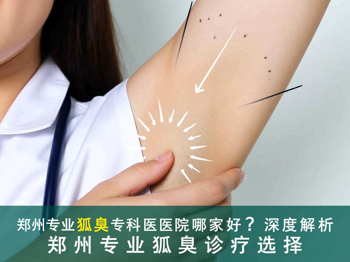 郑州专业狐臭专科医院哪家好？深度解析郑州专业狐臭诊疗选择