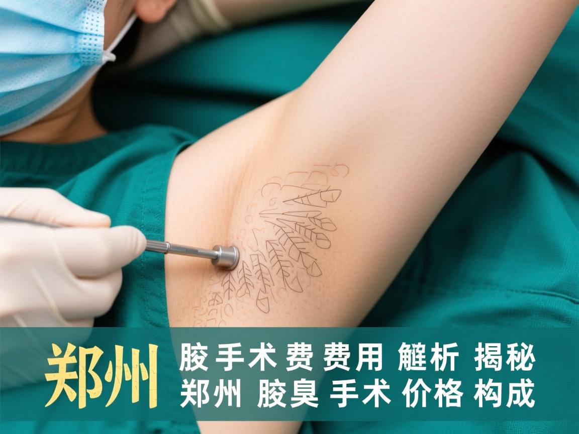 郑州腋臭手术费用解析，揭秘郑州腋臭手术价格构成