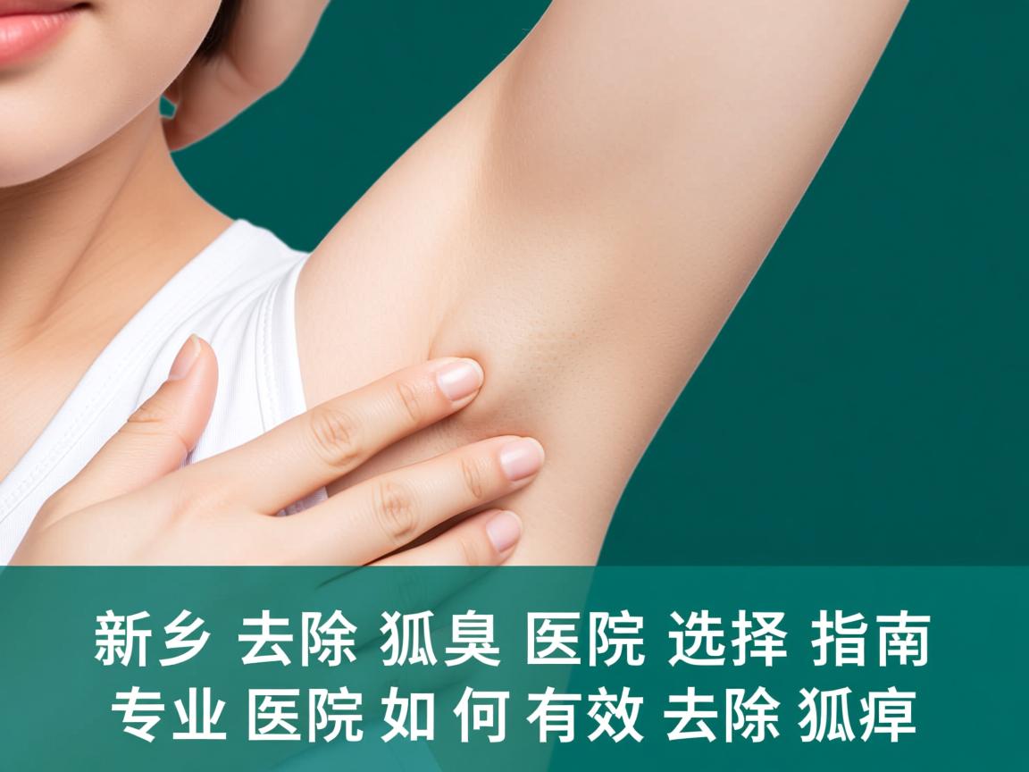 新乡去除狐臭医院选择指南，专业医院如何有效去除狐臭