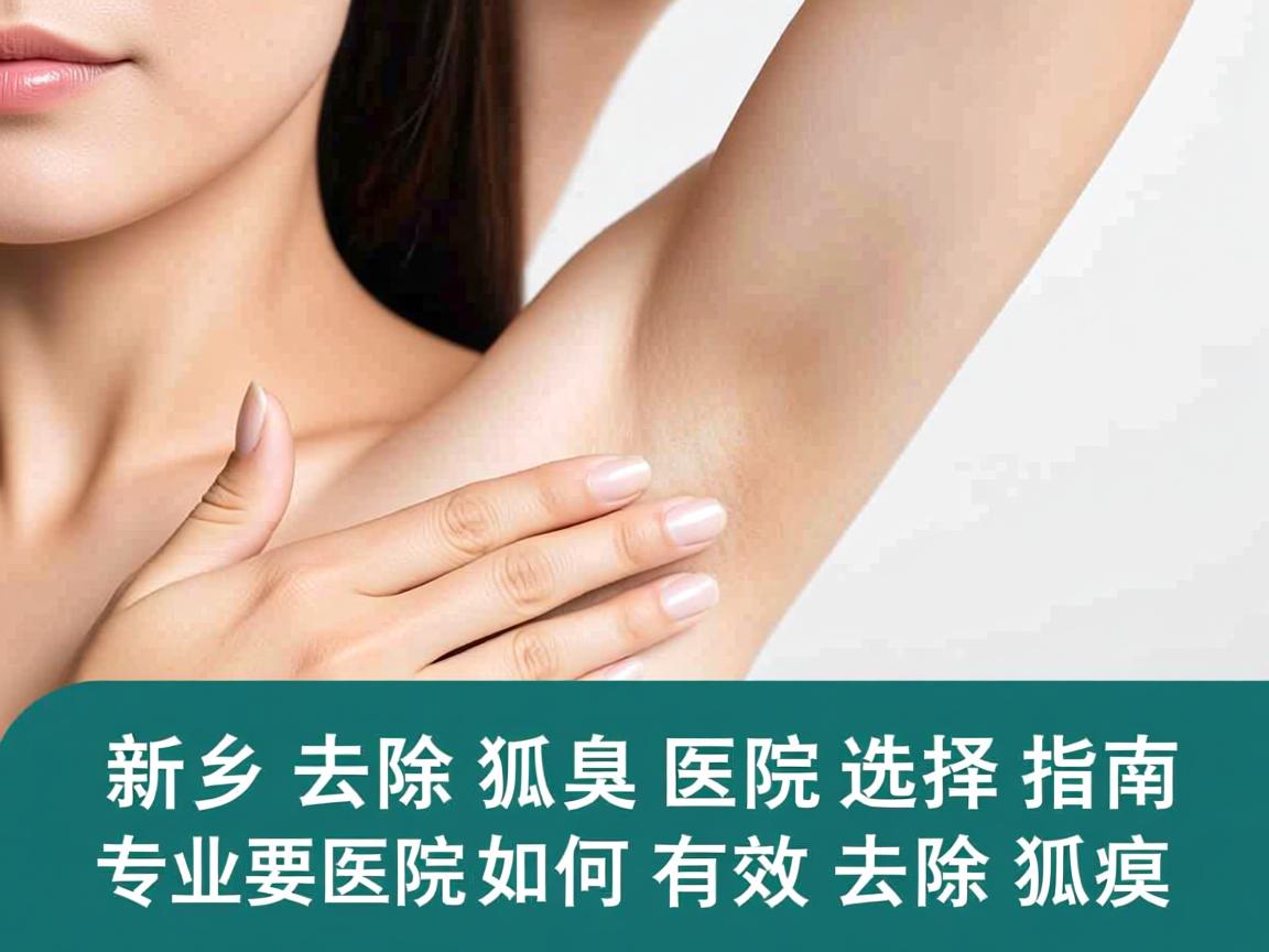 新乡去除狐臭医院选择指南，专业医院如何有效去除狐臭