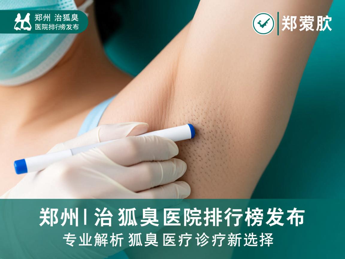 郑州治狐臭医院排行榜发布，专业解析郑州狐臭诊疗新选择