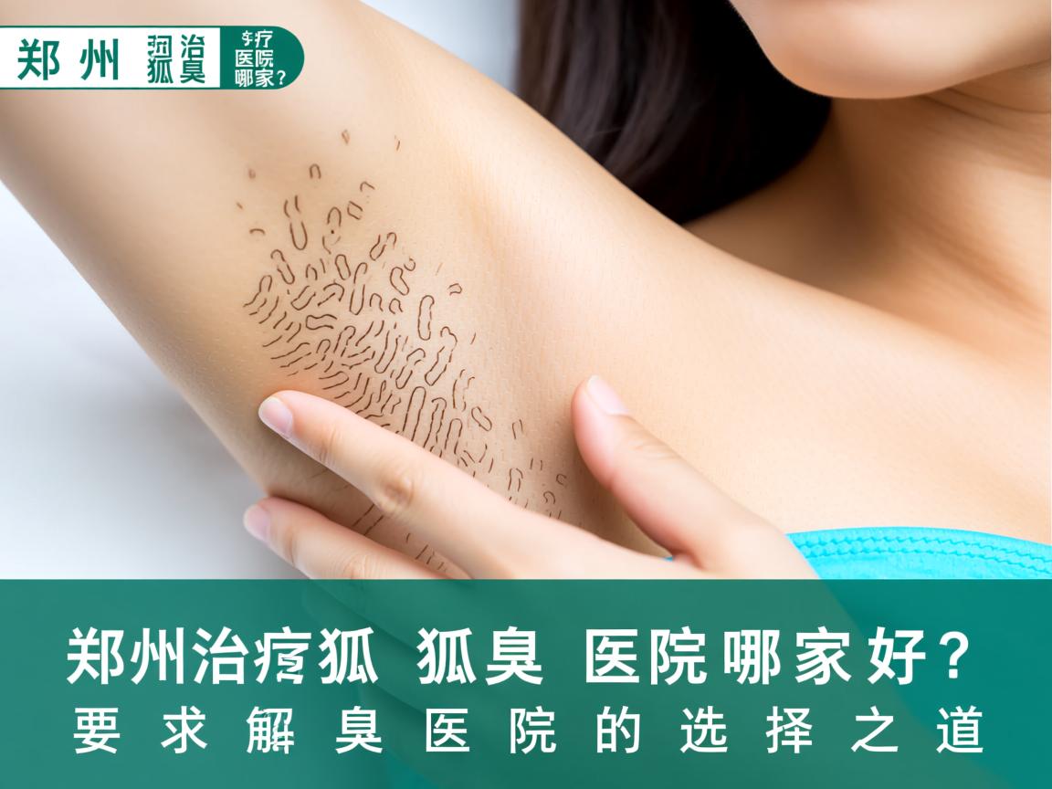 郑州治疗狐臭医院哪家好？专业解析郑州狐臭医院的选择之道