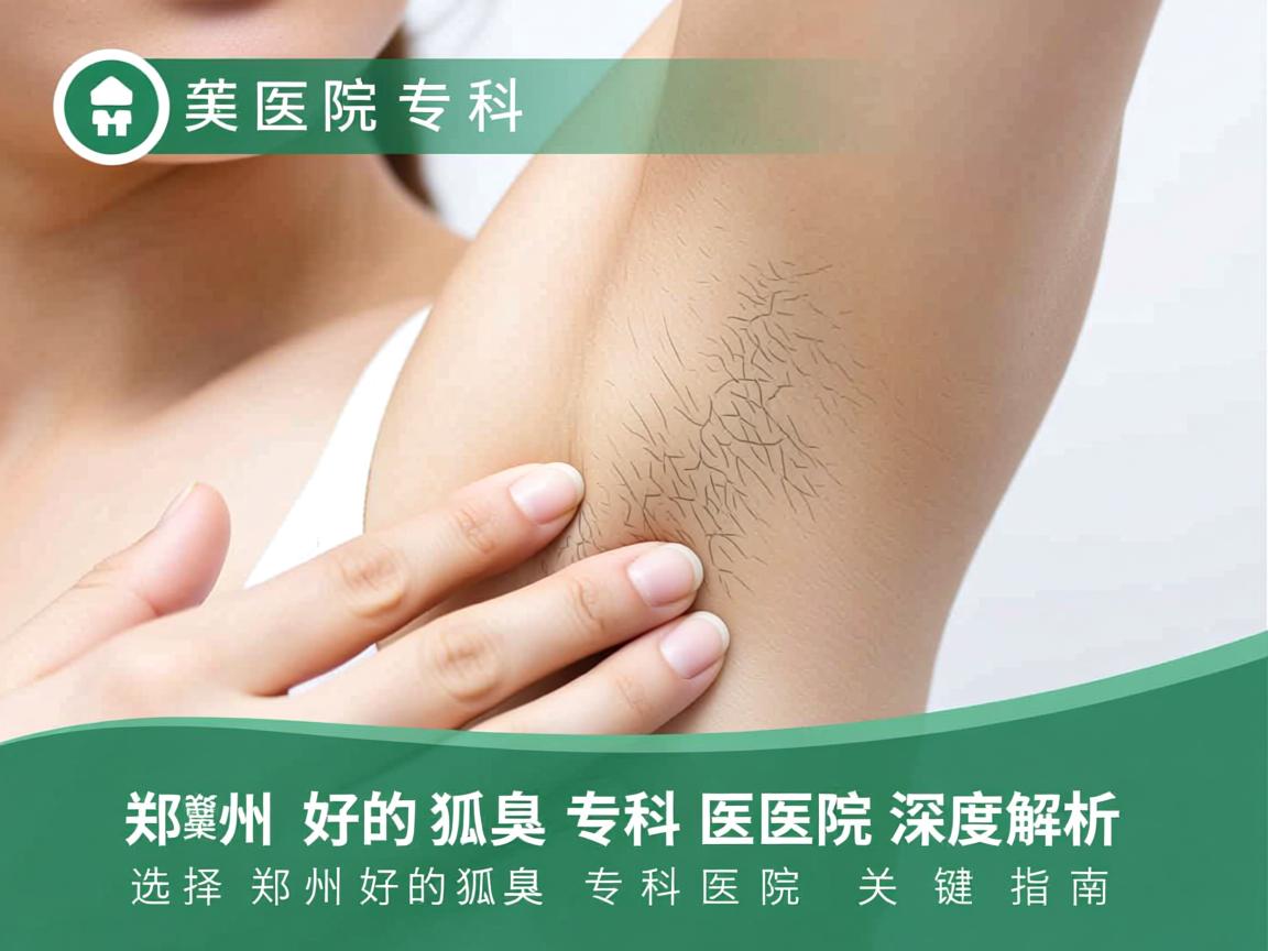 郑州好的狐臭专科医院深度解析，选择郑州好的狐臭专科医院关键指南