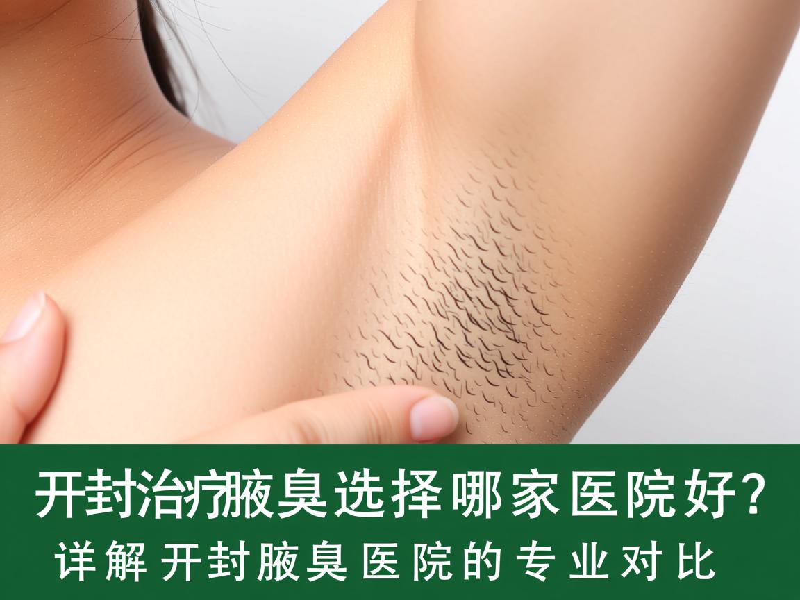 开封治疗腋臭选择哪家医院好?详解开封腋臭医院的专业对比 开封治疗腋臭选择哪家医院好?详解开封腋臭医院的专业对比