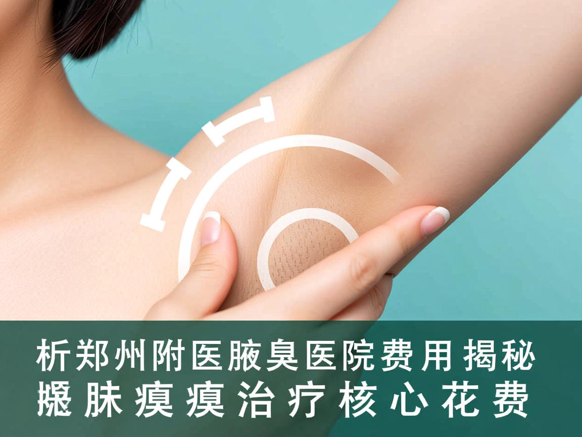 解析郑州附医腋臭医院费用 揭秘腋臭治疗核心花费