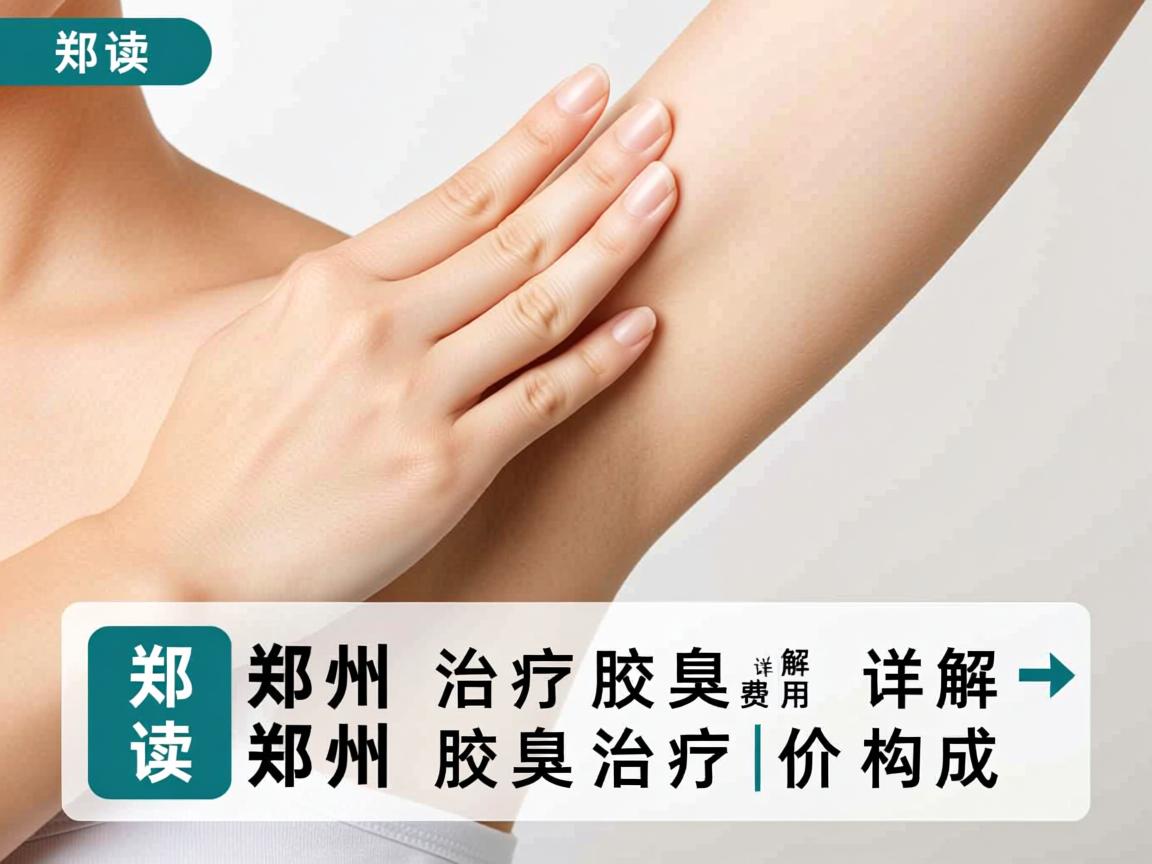解读郑州治疗腋臭费用 详解郑州腋臭治疗价格构成