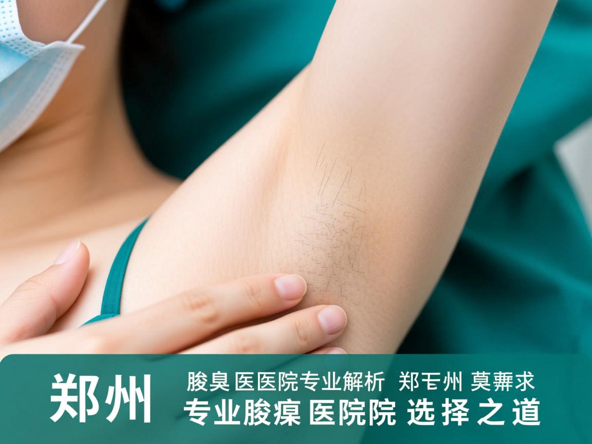 郑州腋臭医院专业解析，郑州专业腋臭医院的选择之道