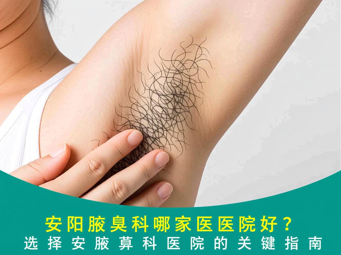 安阳腋臭科哪家医院好？选择安阳腋臭科医院的关键指南