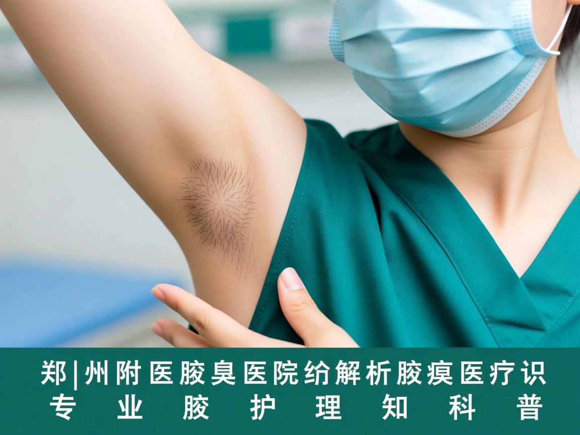 郑州附医腋臭医院解析腋臭医疗，专业腋臭护理知识科普