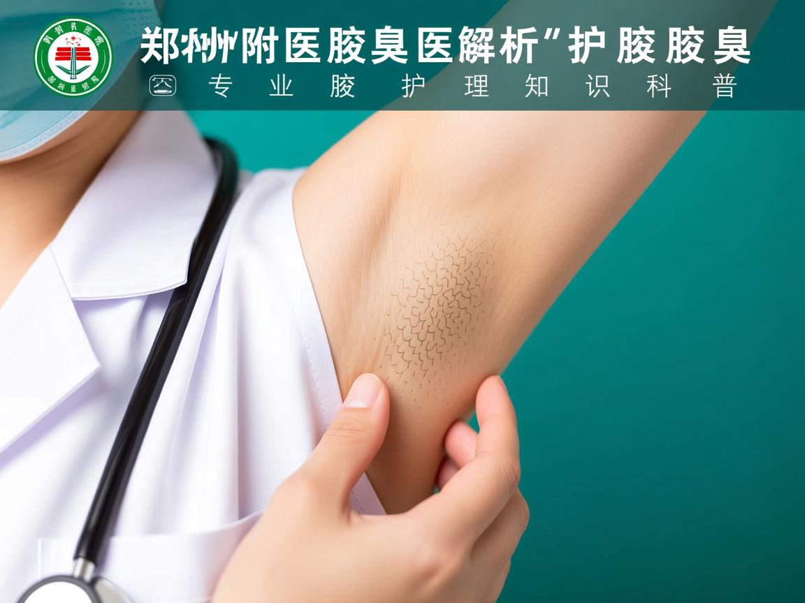 郑州附医腋臭医院解析腋臭医疗，专业腋臭护理知识科普