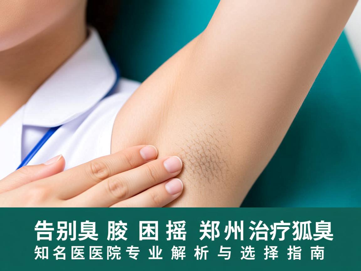 告别腋臭困扰，郑州治疗狐臭知名医院专业解析与选择指南