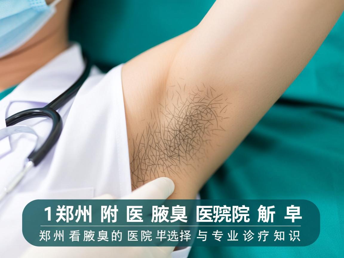 郑州附医腋臭医院解析，郑州看腋臭的医院选择与专业诊疗知识