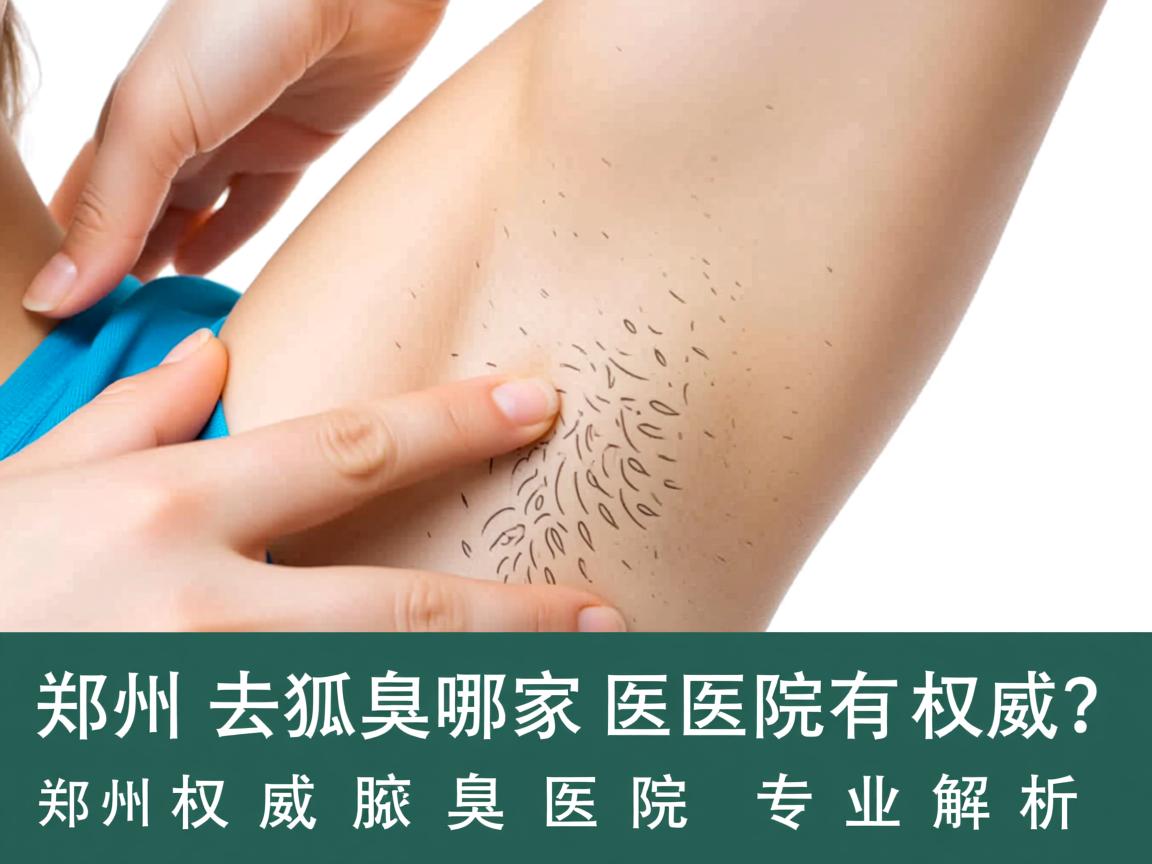 郑州去狐臭哪家医院有权威？郑州权威腋臭医院专业解析