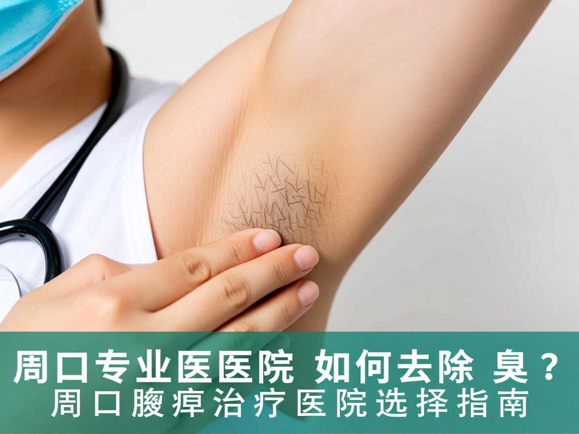 周口专业医院如何去除腋臭？周口腋臭治疗医院选择指南