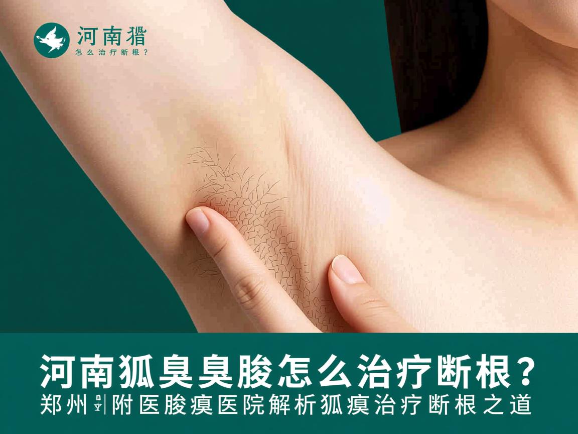河南狐臭怎么治疗断根？郑州附医腋臭医院解析狐臭治疗断根之道
