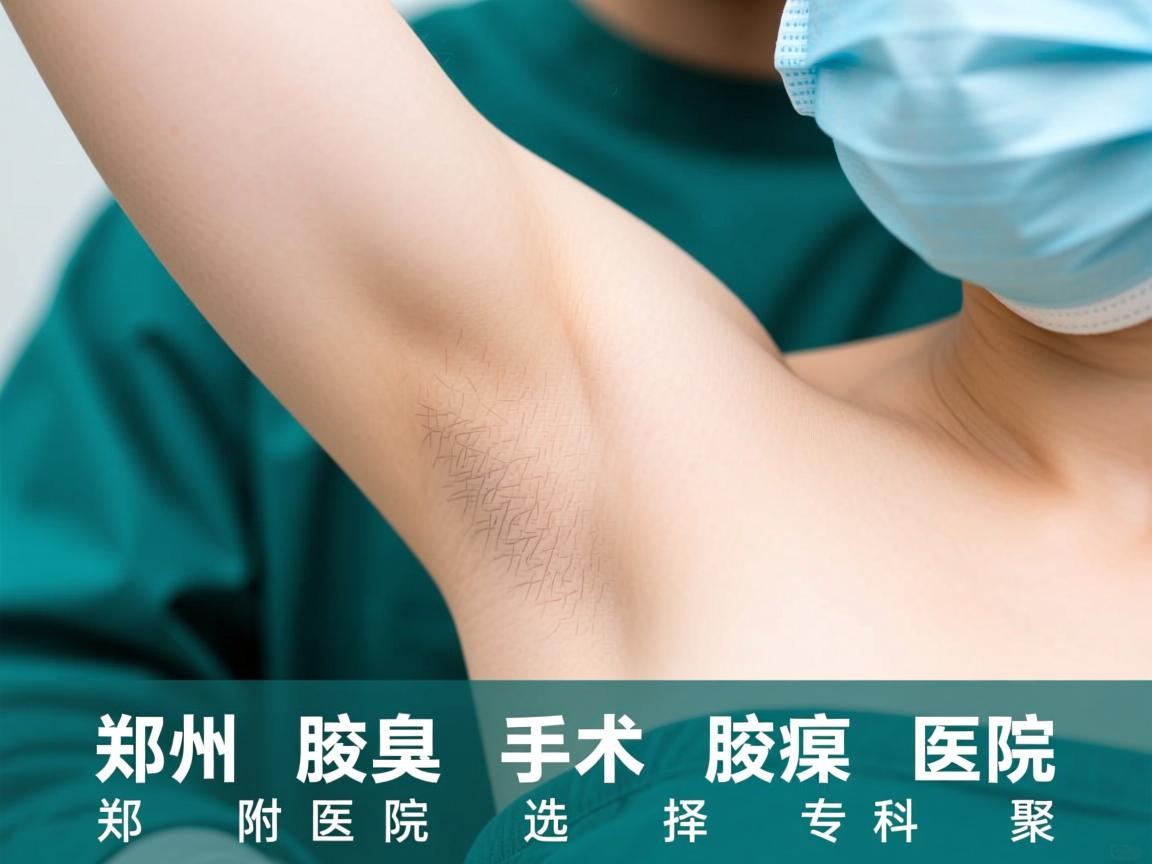 郑州腋臭手术医院选择指南，聚焦郑州附医腋臭专科医院