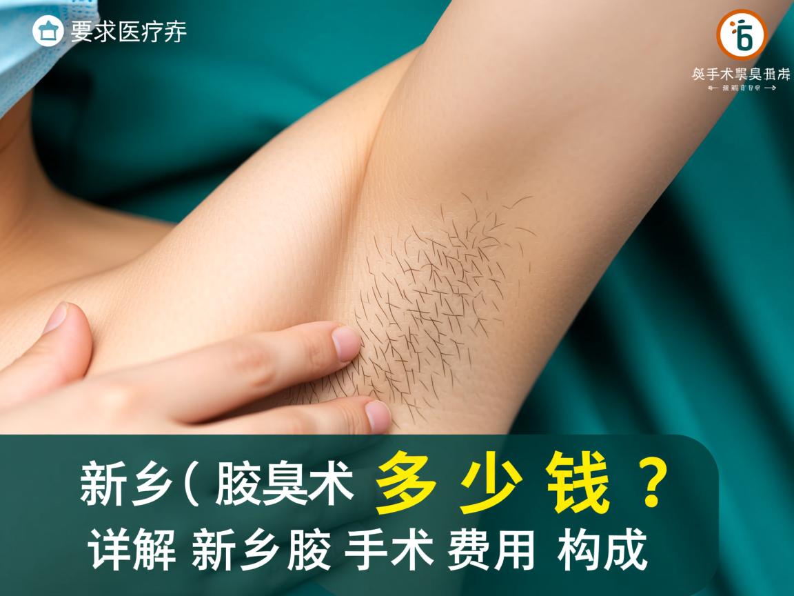 新乡腋臭手术多少钱？详解新乡腋臭手术费用构成