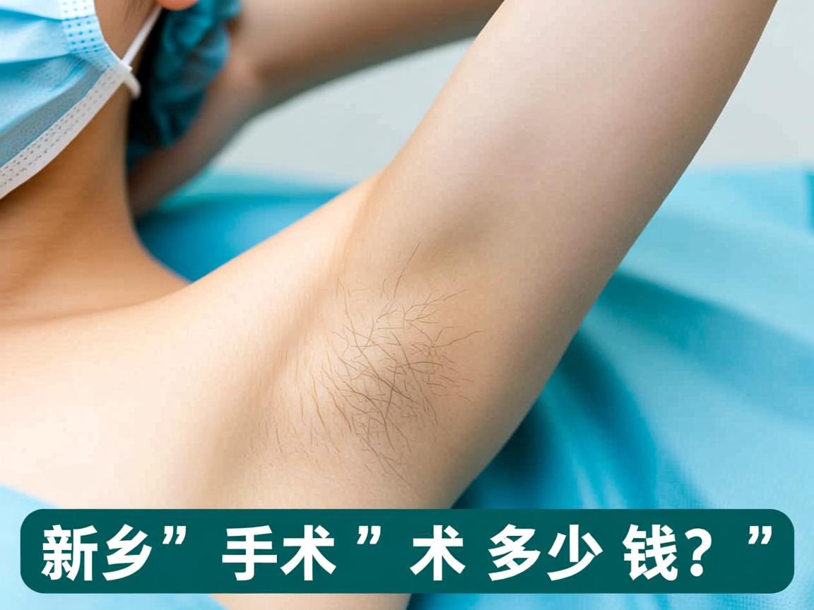 新乡腋臭手术多少钱？详解新乡腋臭手术费用构成