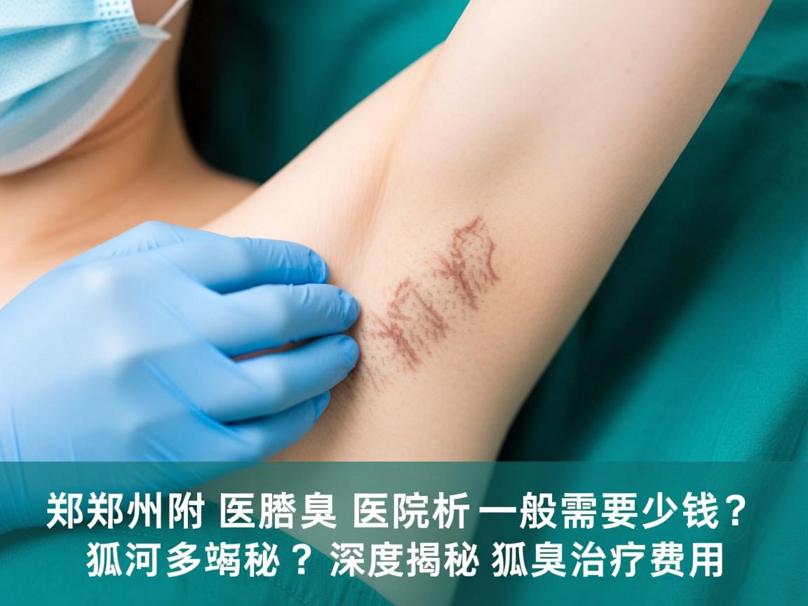 郑州附医腋臭医院解析，河南治疗狐臭一般需要多少钱？深度揭秘狐臭治疗费用