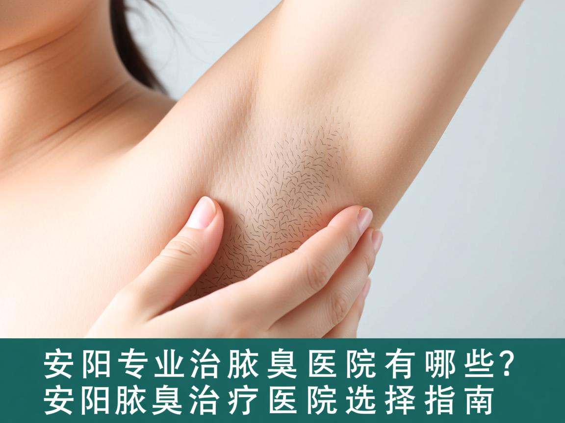 安阳专业治腋臭医院有哪些？安阳腋臭治疗医院选择指南