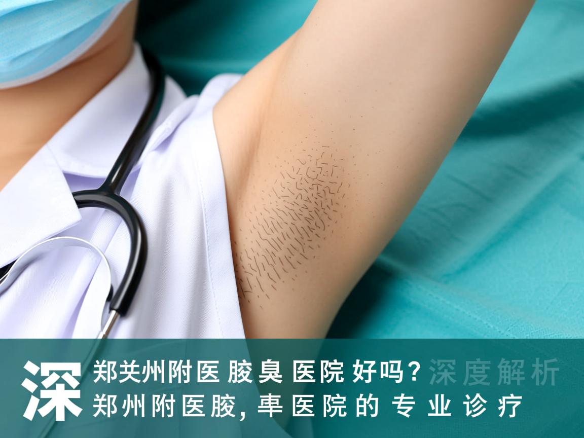 郑州附医腋臭医院好吗？深度解析郑州附医腋臭医院的专业诊疗