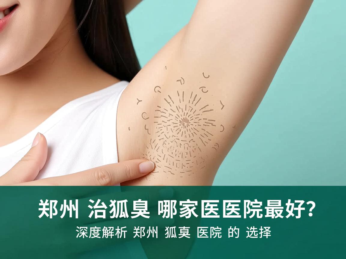 郑州治狐臭哪家医院最好？深度解析郑州狐臭医院的选择