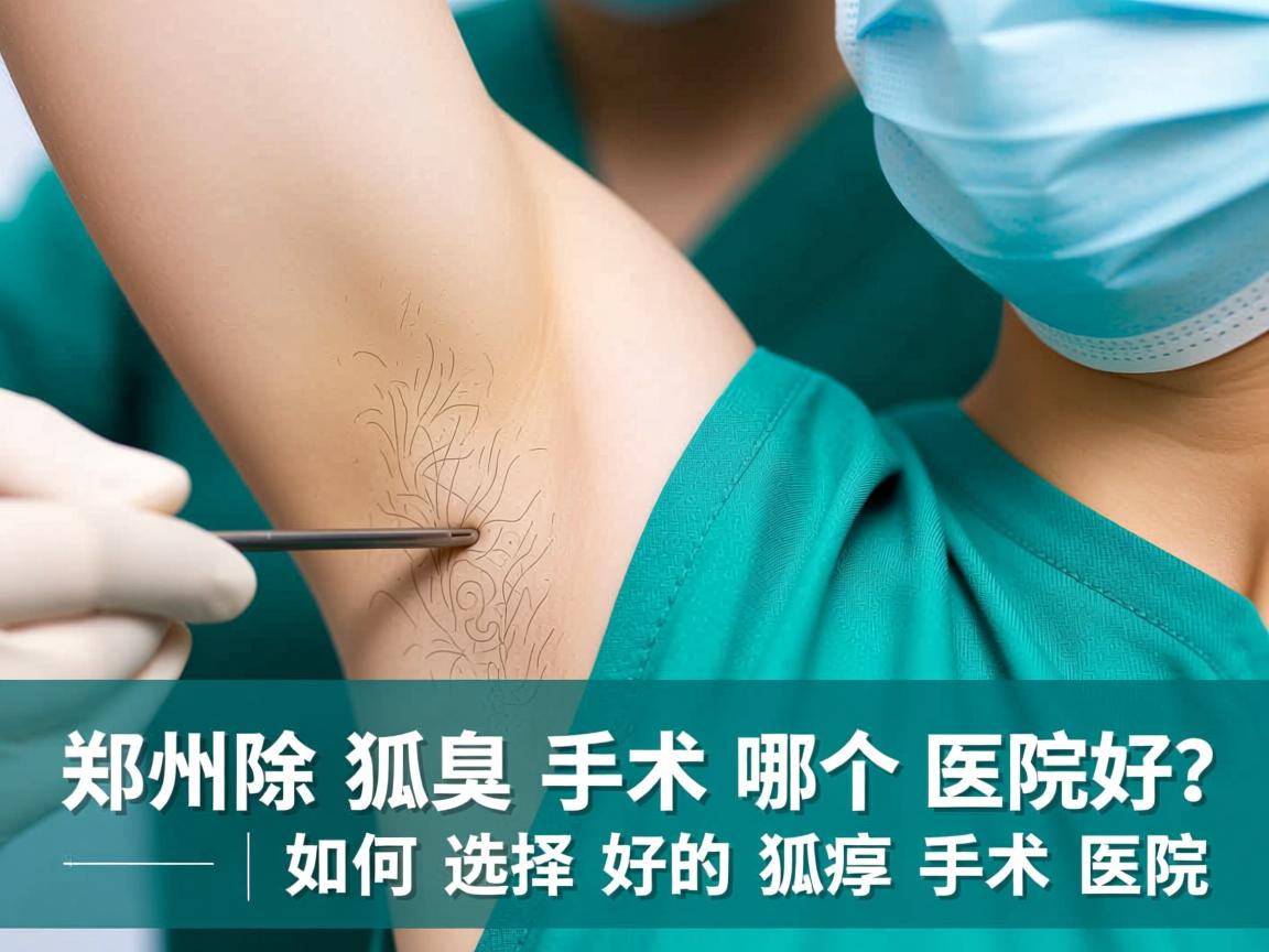郑州除狐臭手术哪个医院好?深度解析如何选择好的狐臭手术医院 郑州除狐臭手术哪个医院好?深度解析如何选择好的狐臭手术医院