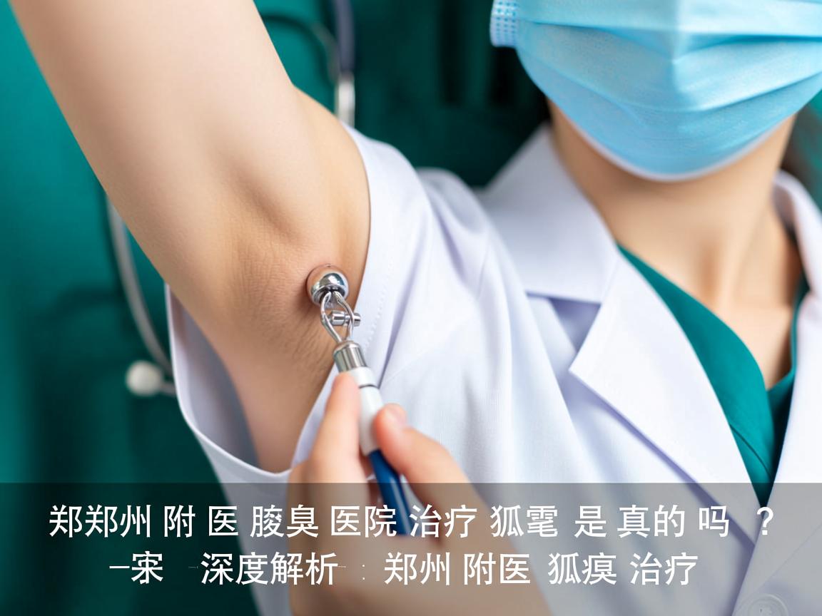 郑州附医腋臭医院治疗狐臭是真的吗？深度解析郑州附医狐臭治疗
