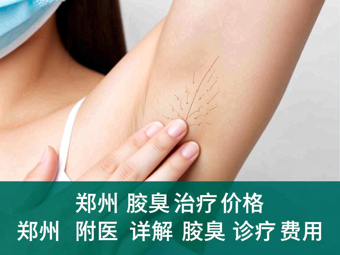 深度解析郑州腋臭治疗价格 郑州附医详解腋臭诊疗费用