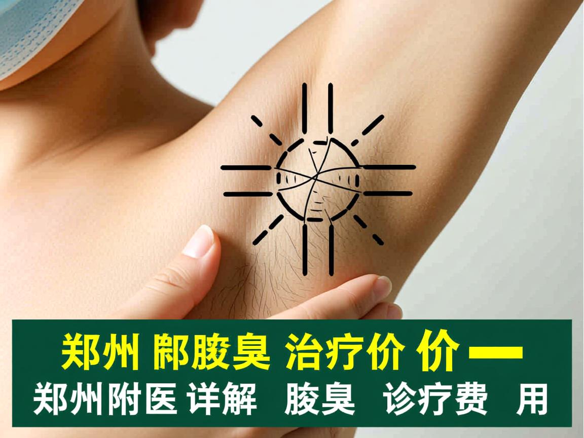 深度解析郑州腋臭治疗价格 郑州附医详解腋臭诊疗费用