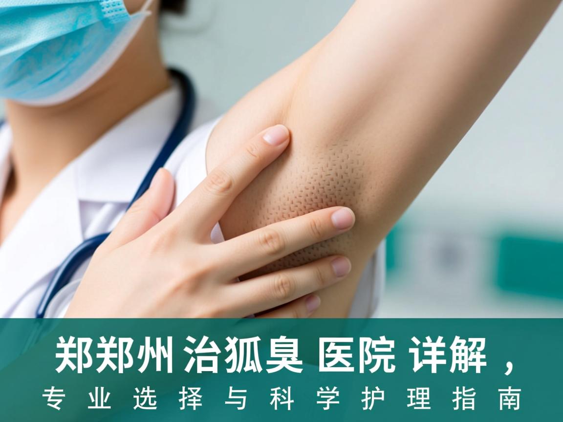 郑州治狐臭医院详解，专业选择与科学护理指南
