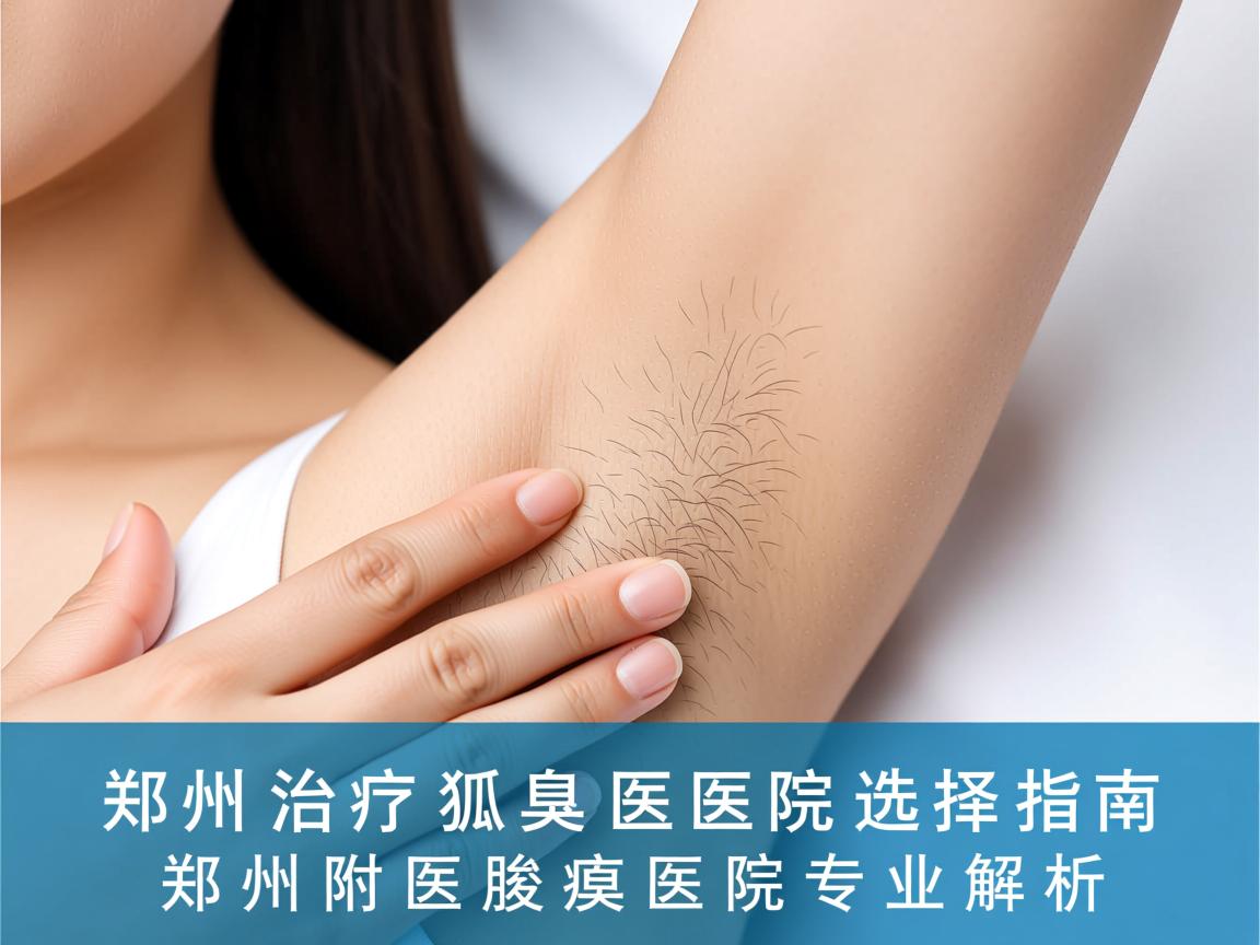 郑州治疗狐臭医院选择指南，郑州附医腋臭医院专业解析