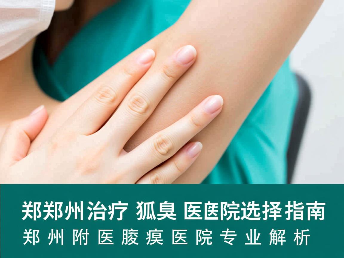 郑州治疗狐臭医院选择指南，郑州附医腋臭医院专业解析