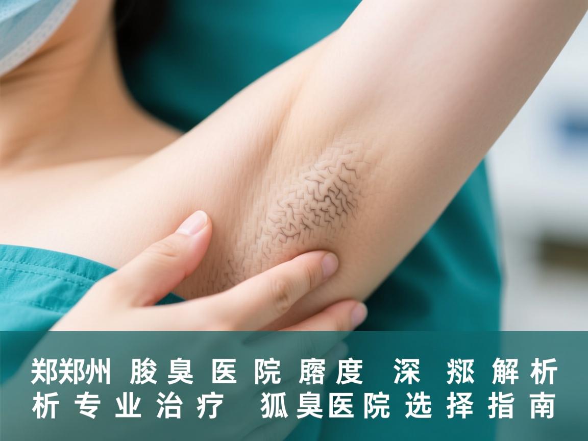 郑州腋臭医院深度解析，郑州专业治疗狐臭的医院选择指南
