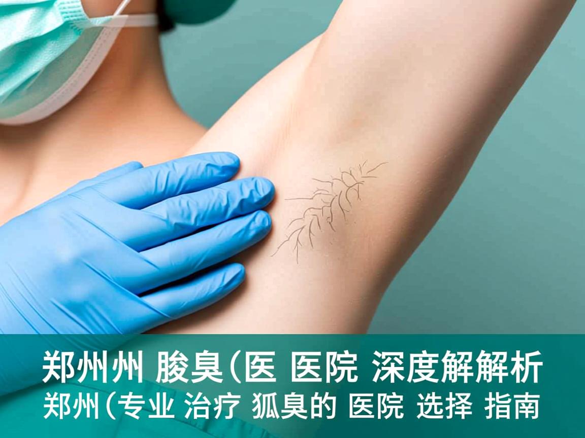 郑州腋臭医院深度解析，郑州专业治疗狐臭的医院选择指南