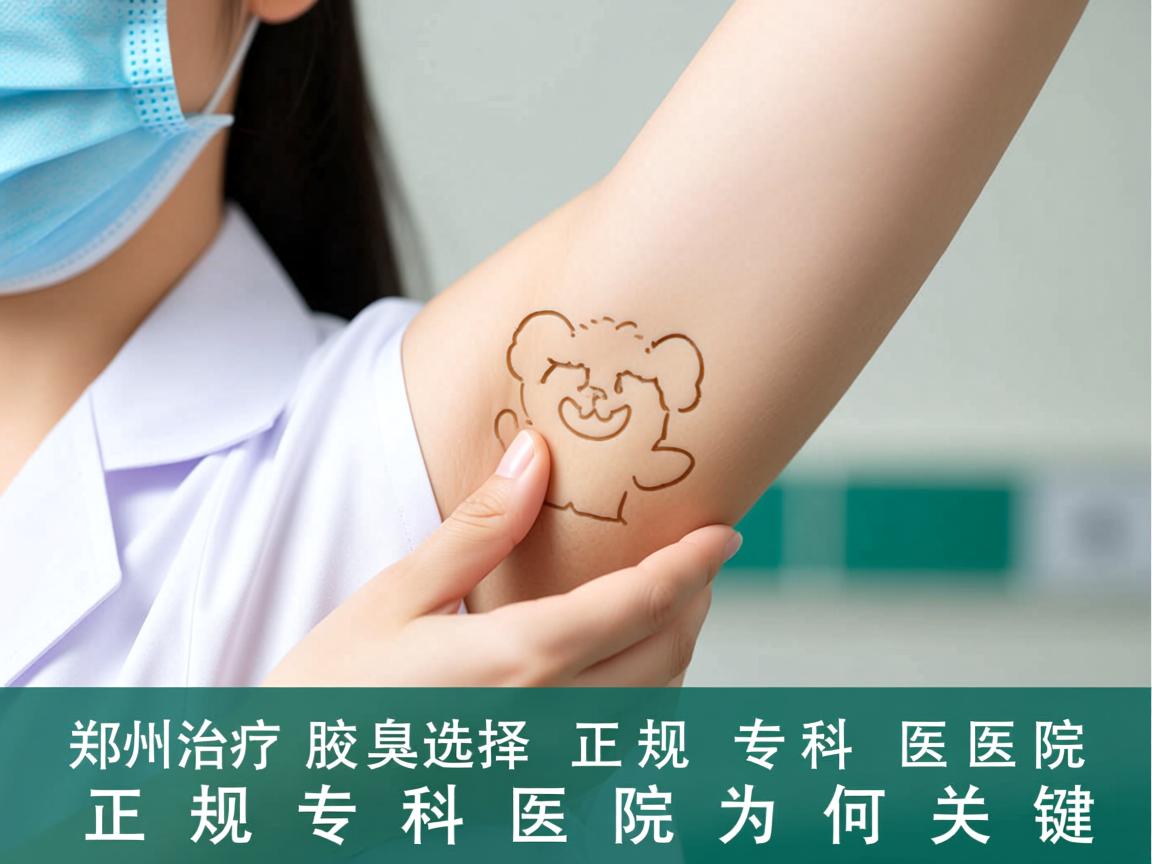 郑州治疗腋臭选择正规专科医院，正规专科医院为何关键