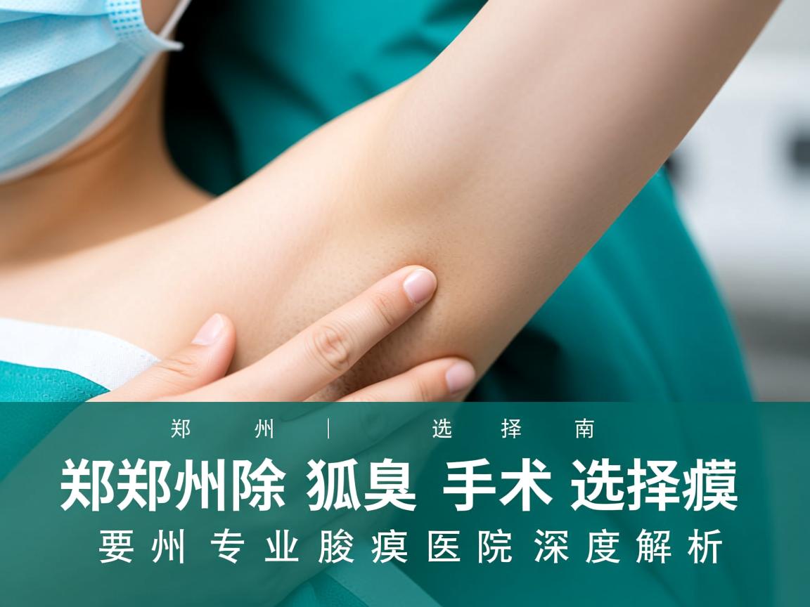 郑州除狐臭手术选择指南,郑州专业腋臭医院深度解析 郑州除狐臭手术选择指南,郑州专业腋臭医院深度解析