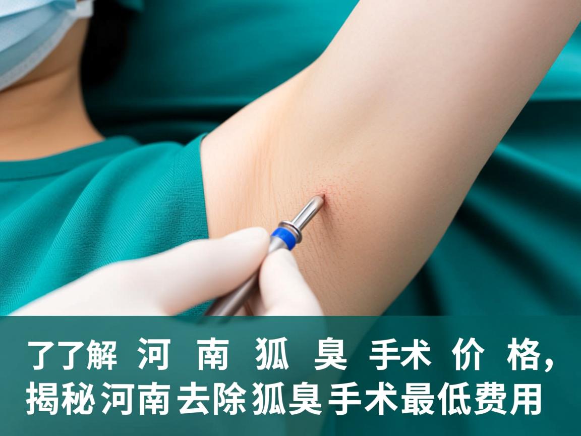 了解河南狐臭手术价格，揭秘河南去除狐臭手术最低费用
