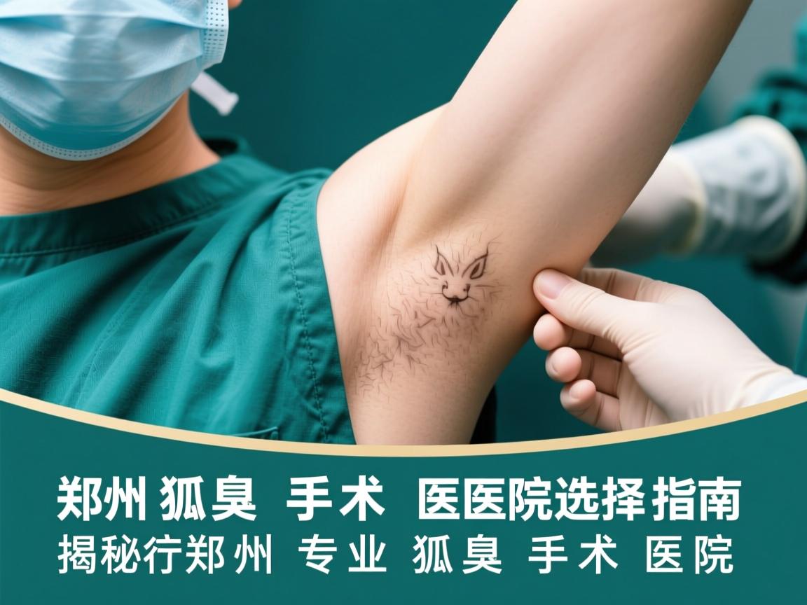 郑州狐臭手术医院选择指南，揭秘郑州专业狐臭手术医院