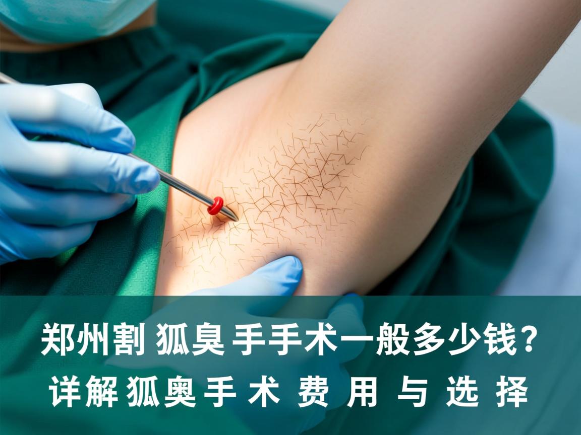 郑州割狐臭手术一般多少钱?详解狐臭手术费用与选择 郑州割狐臭手术一般多少钱?详解狐臭手术费用与选择