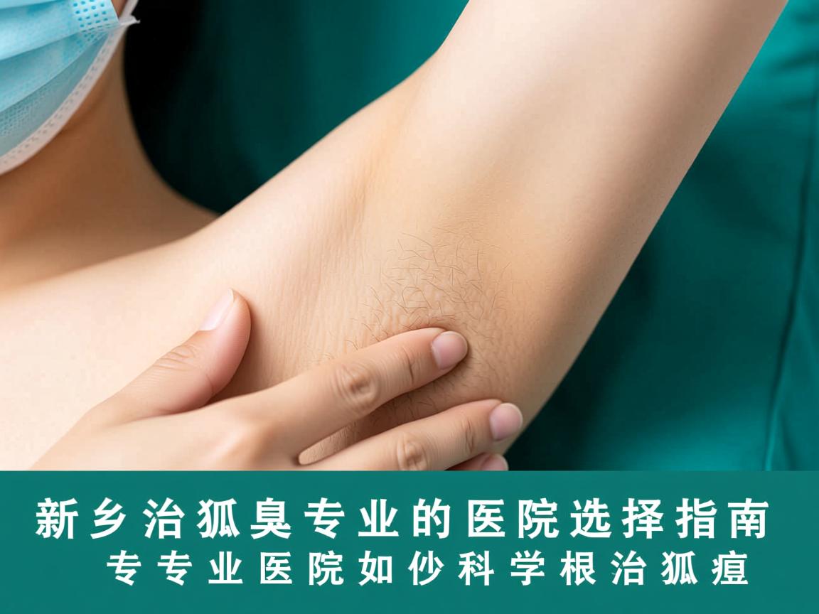 新乡治狐臭专业的医院选择指南，专业医院如何科学根治狐臭