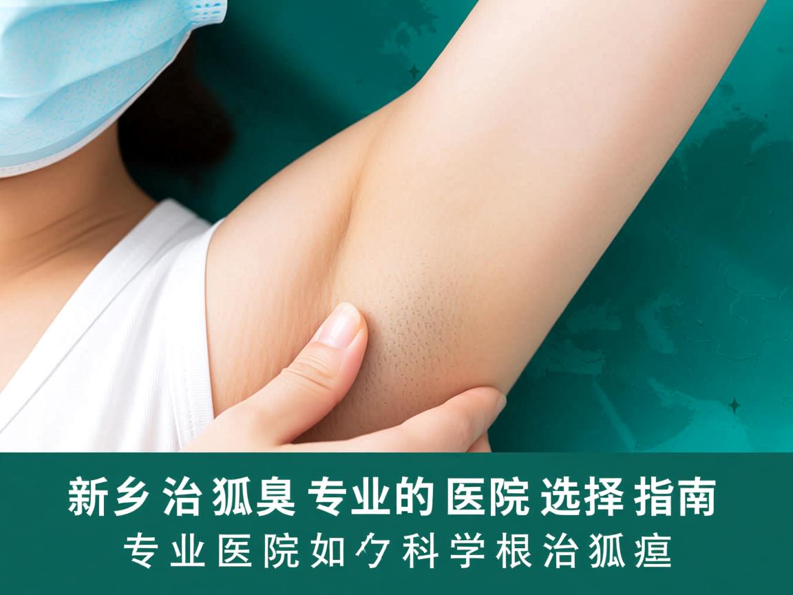新乡治狐臭专业的医院选择指南，专业医院如何科学根治狐臭