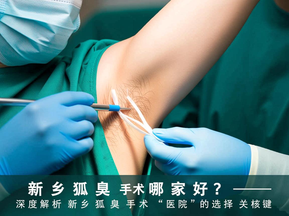 新乡狐臭手术哪家好？深度解析新乡狐臭手术医院的选择关键