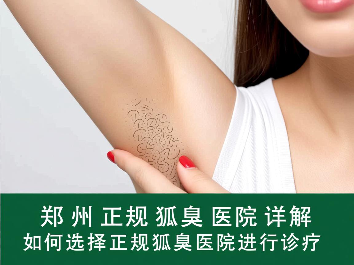 郑州正规狐臭医院详解，如何选择正规狐臭医院进行诊疗