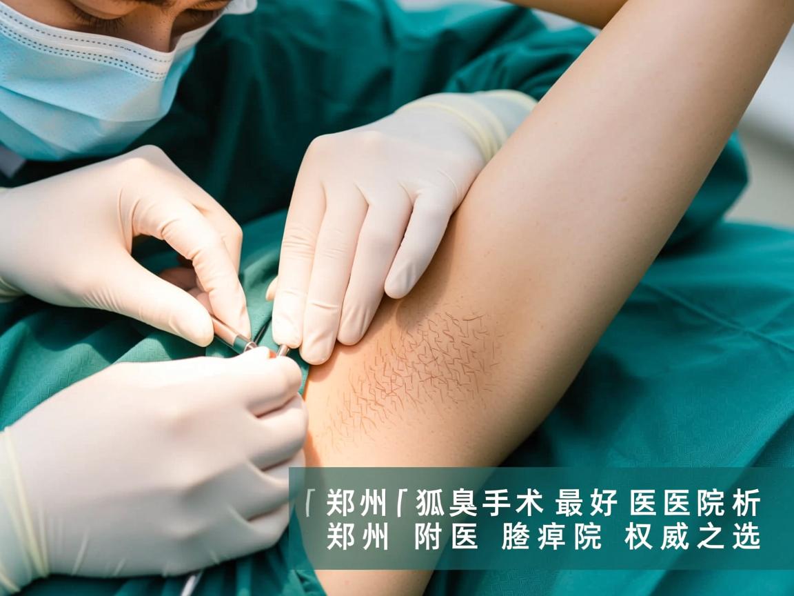 郑州狐臭手术最好医院解析，郑州附医腋臭医院的权威之选