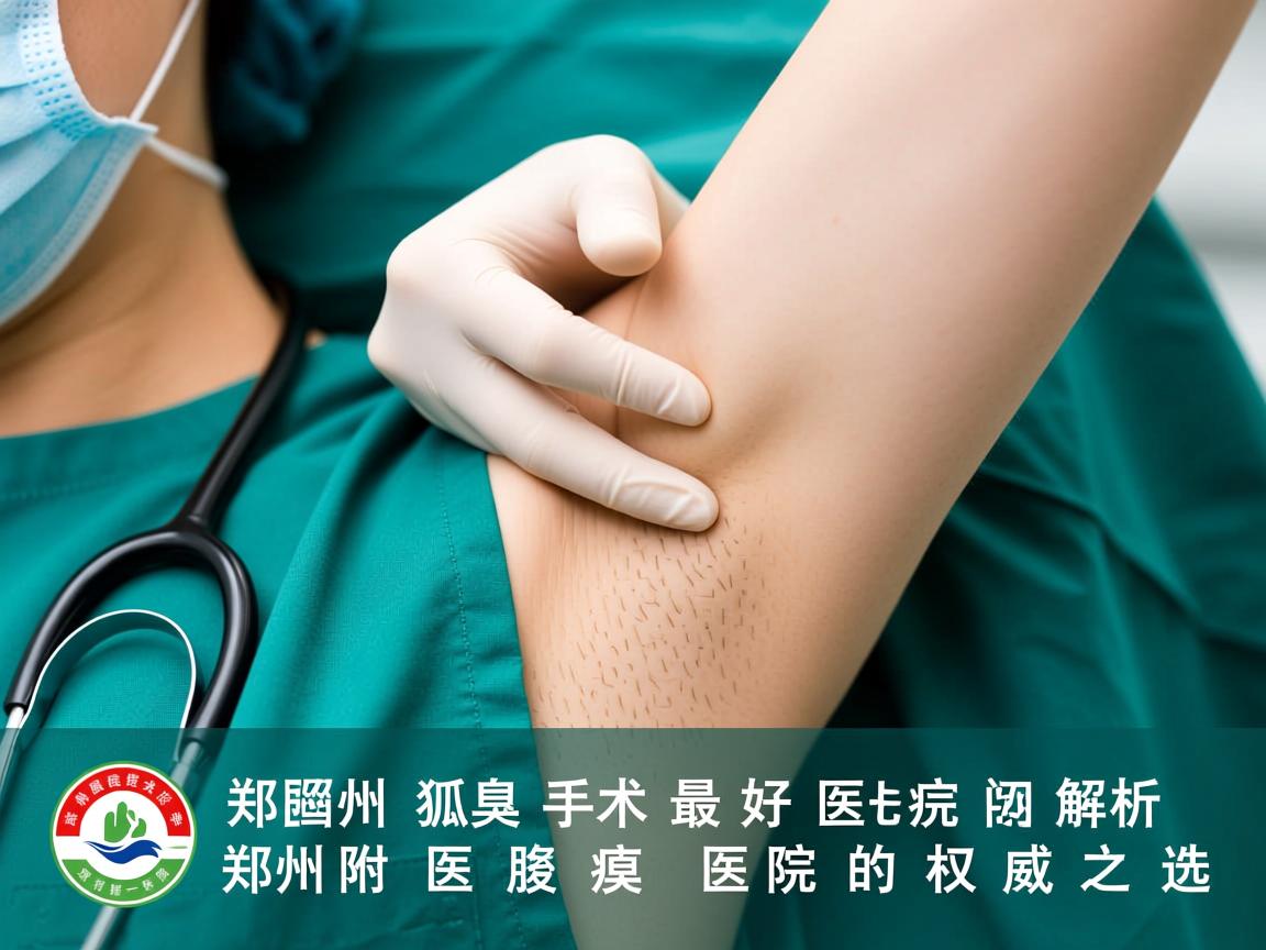 郑州狐臭手术最好医院解析，郑州附医腋臭医院的权威之选