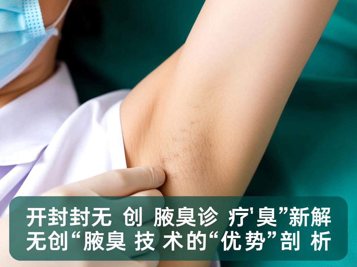 开封无创腋臭诊疗新解，无创腋臭技术的优势剖析