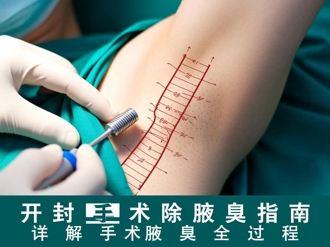 开封手术除腋臭指南 详解手术除腋臭全过程