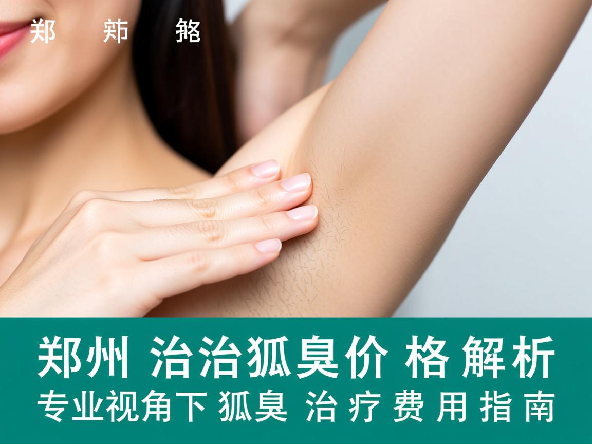 郑州治狐臭价格解析，专业视角下的狐臭治疗费用指南