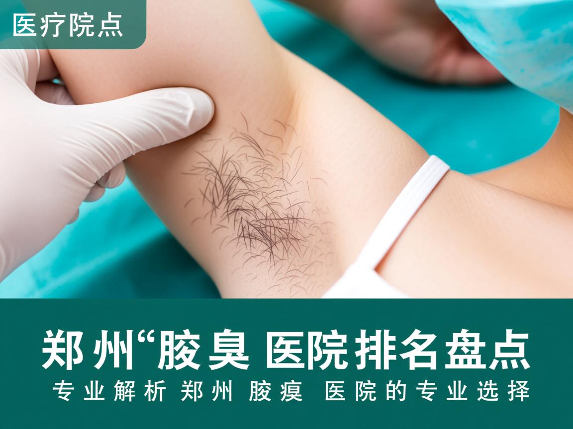 郑州腋臭医院排名盘点，专业解析郑州腋臭医院的专业选择